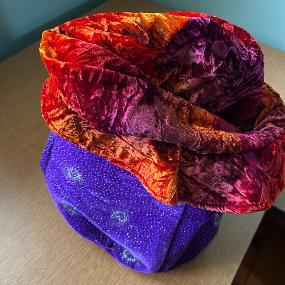 Vintage Venitian Paradise Mardi-Gras Top Hat - Picture 3 of 3